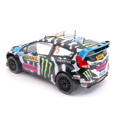 FORD FIESTA RS WRC N.15 12th RALLY CATALUNYA 2014 BLOCK-GELSOMINO 1:18 Ixo Model Auto Rally Modellino
