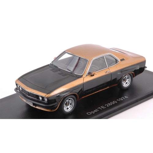 OPEL TE 2800 1974 GOLD/BLACK 1:43 Neo Scale Models Auto Stradali Modellino
