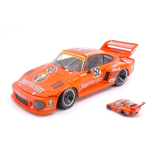 PORSCHE 935 JAGERMEISTER N.52 WINNER DRM ZOLDER 1977 M.SCHURTI 1:18 Norev Auto Competizione Modellino