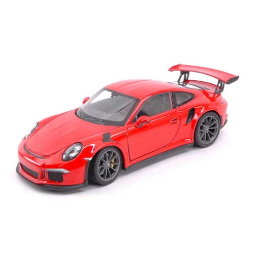 PORSCHE 911 (991) GT3 RS 2016 ORANGE 1:24 Welly Auto Stradali Modellino