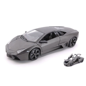 LAMBORGHINI REVENTON 2007 GRIGIO BARRA 1:18 Burago Auto Stradali Modellino