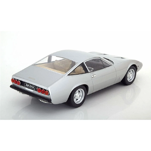FERRARI 365 GTC4 1971 SILVER 1:18 KK Scale Auto Stradali Modellino