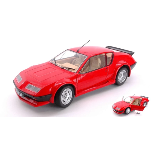 RENAULT ALPINE A310 ALLESTIMENTO GT 1983 ROUGE 1:18 Solido Auto Stradali Modellino