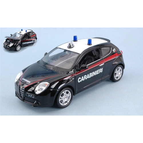 ALFA ROMEO MITO CARABINIERI 1:24 Welly Forze dell'Ordine Modellino