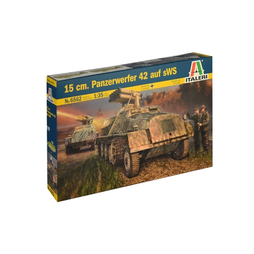 PANZERWERFER 42 15 cm AUF SWS KIT 1:35 Italeri Kit Mezzi Militari Modellino