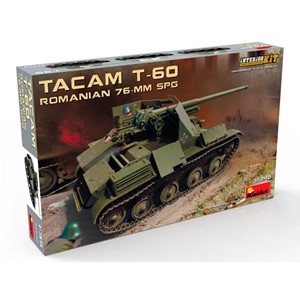 ROMANIAN 76 mm SPG TACAM T-60 INTERIOR KIT 1:35 Miniart Kit Mezzi Militari Modellino