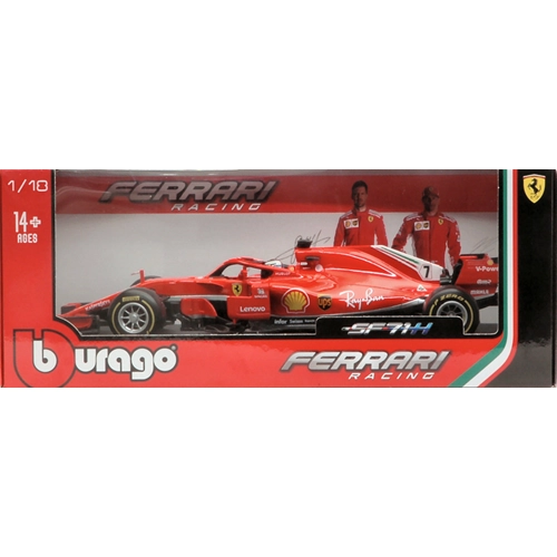 FERRARI SF71-H K.RAIKKONEN 2018 N.7 1:18 Burago Formula 1 Modellino
