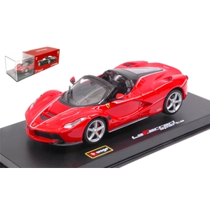 FERRARI LA FERRARI APERTA 2013 RED 1:43 Burago Auto Stradali Modellino
