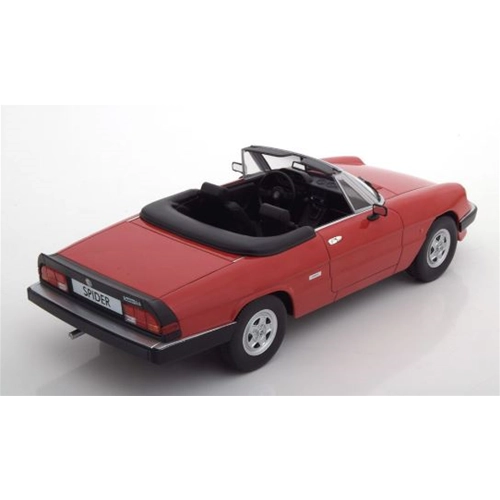 ALFA ROMEO DUETTO SPIDER 3a SERIE 1986 RED 1:18 KK Scale Auto Stradali Modellino