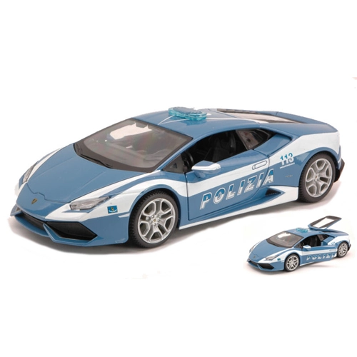 LAMBORGHINI HURACAN LP 610-4 2014 POLIZIA STRADALE 1:24 Maisto Forze dell'Ordine Modellino