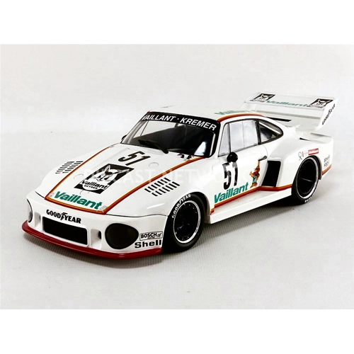 PORSCHE 935 N.51 2nd DRM ZOLDER 1977 B.WOLLEK 1:18 Norev Auto Competizione Modellino