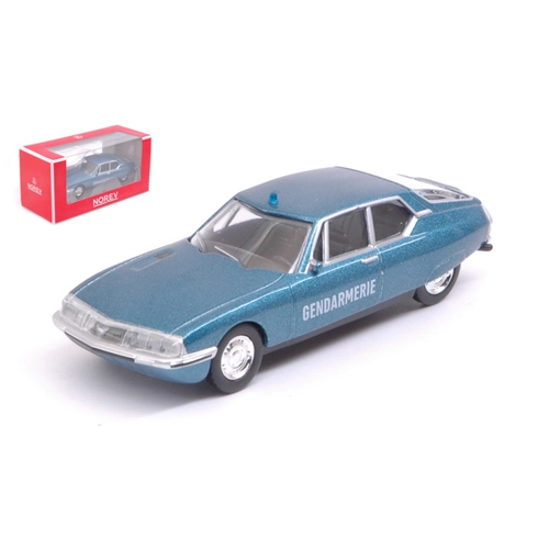 CITROEN SM 1971 "GENDARMERIE" 1:64 Norev Forze dell'Ordine Modellino