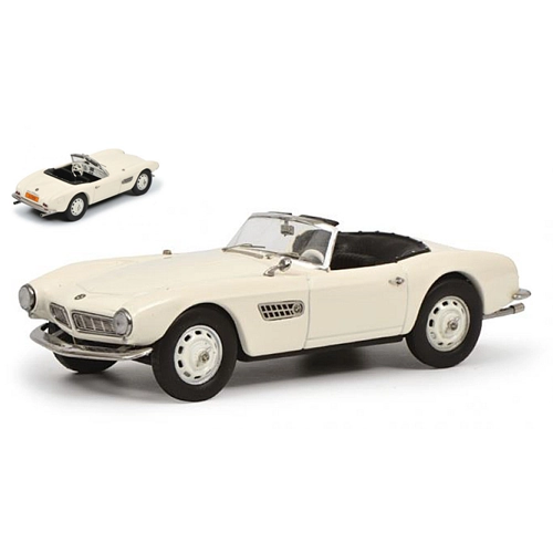 BMW 507 1956 IVORY 1:43 Schuco Auto Stradali Modellino