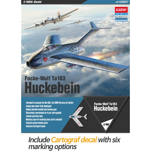 FW TA-183 HUCKEBEIN KIT 1:48 Academy Kit Aerei Modellino