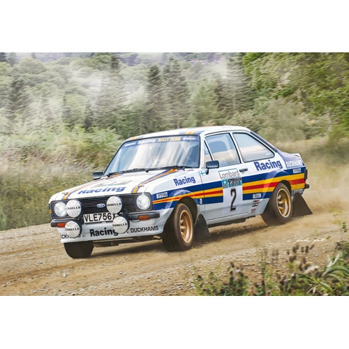 FORD ESCORT RS 1800 MKII N.2 2nd LOMBARD RAC RALLY 1981 VATANEN KIT 1:24 Italeri Kit Auto Modellino