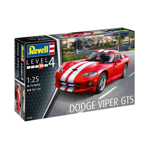 DODGE VIPER GTS KIT 1:25 Revell Kit Auto Modellino