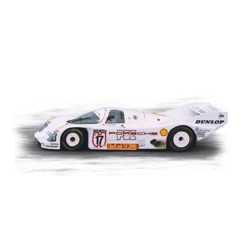 PORSCHE 962 C N.17 WINNER SUPERCUP NURBURGRING 1987 H.J.STUCK 1:18 Norev Auto Competizione Modellino