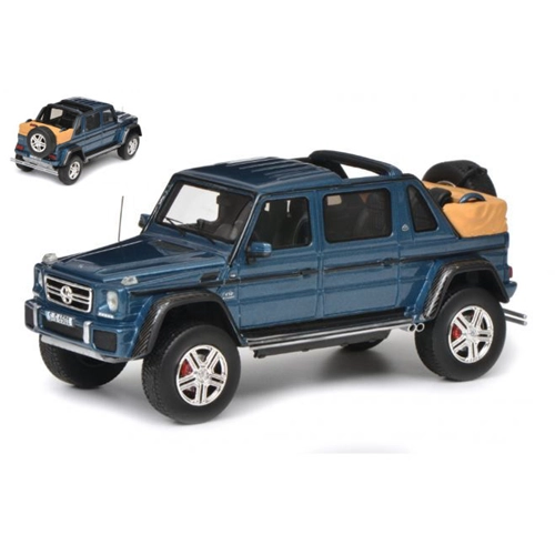 MERCEDES MAYBACH G650 2017 BLUE 1:43 Schuco Auto Stradali Modellino