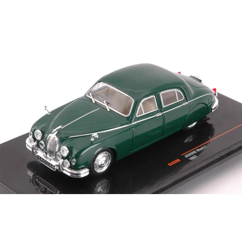 JAGUAR MK 1 DARK GREEN 1957 1:43 Ixo Model Auto Stradali Modellino
