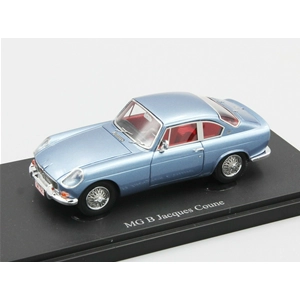MG B JACQUES COUNE 1963 METALLIC BLUE 1:43 Autocult Auto Stradali Modellino