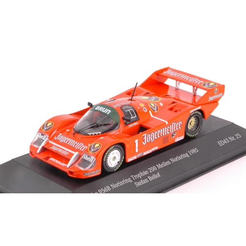 PORSCHE 956 B JAGERMEISTER N.1 200 MILES NORISRING 1985 S.BELLOF 1:43 CMR Classic Model Replicars Auto Competizione Modellino