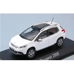 PEUGEOT 2008 2013 WHITE 1:43 Norev Auto Stradali Modellino