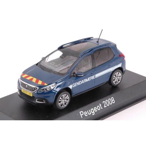 PEUGEOT 2008 2016 "GENDARMERIE" 1:43 Norev Forze dell'Ordine Modellino