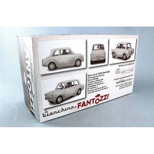 AUTOBIANCHI LA BIANCHINA DI FANTOZZI 1:18 Laudo Racing Movie Modellino