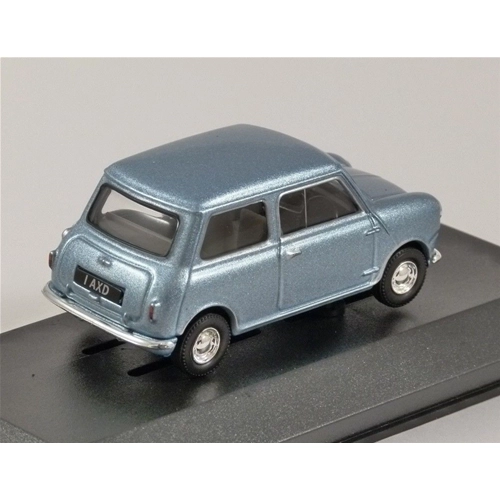 AUSTIN se7en DELUXE VANDEN PLAS "MINI" 1959 BLUE-GREY METALLIC 1:43 Vanguards Auto Stradali Modellino