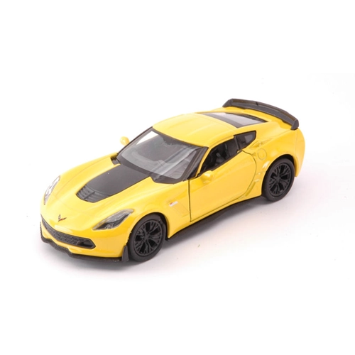 CHEVROLET CORVETTE Z06 2017 SCALA 1:34-39 cm 11 Welly Auto Stradali Modellino