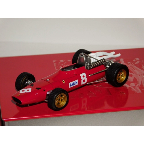 FERRARI 312 B C.AMON N.8 1967 1:43 Hot Wheels Formula 1 Modellino
