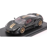 FERRARI 488 PISTA 2018 NERO DAYTONA WB 508 1:43 Looksmart Auto Stradali Modellino
