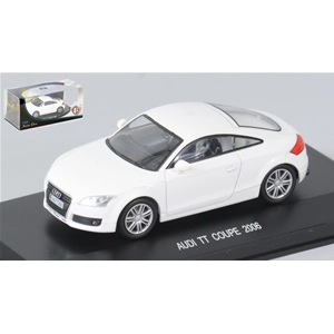 AUDI TT COUPE 2006 WHITE 1:43 Edison Giocattoli Auto Stradali Modellino