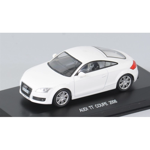 AUDI TT COUPE 2006 WHITE 1:43 Edison Giocattoli Auto Stradali Modellino