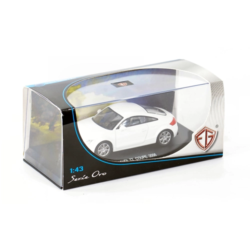 AUDI TT COUPE 2006 WHITE 1:43 Edison Giocattoli Auto Stradali Modellino