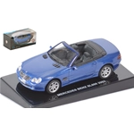 MERCEDES SL600 2002 BLUE 1:43 Edison Giocattoli Auto Stradali Modellino
