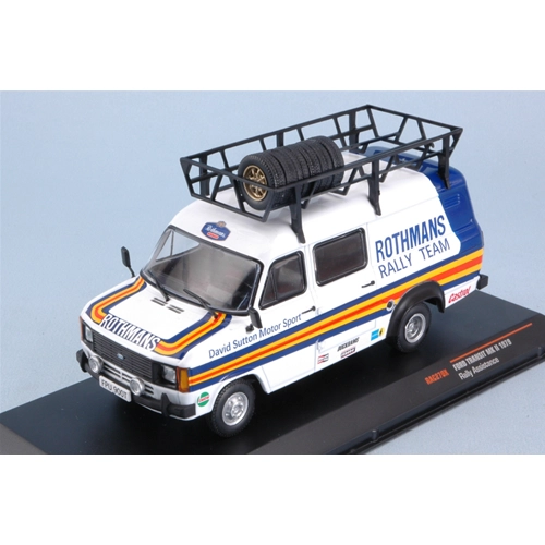 FORD TRANSIT MKII 1979 ASSISTANCE RALLY 1:43 Ixo Model Auto Rally Modellino