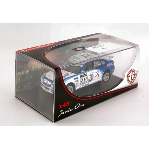 BMW 320si N.30 WTCC 2007 L.RANGONI 1:43 Edison Giocattoli Auto Competizione Modellino