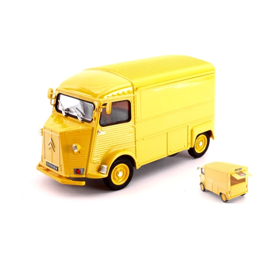 CITROEN HY TYPE 1962 YELLOW 1:24-27 Welly Auto Stradali Modellino