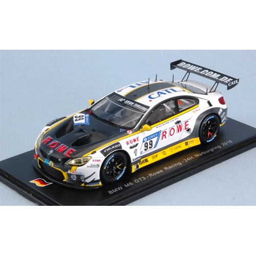 BMW M6 GT3 N.99 24 H NURBURGRING 2018 SIMS-KROHN-DE PHILLIPPI-TOMCZUK 1:43 Spark Model Auto Competizione Modellino