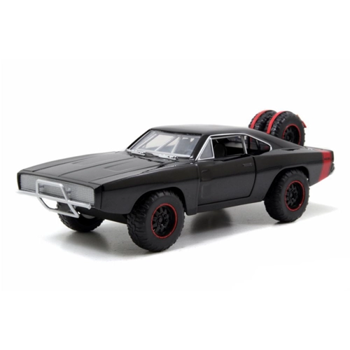 DOM DODGE CHARGER R/T OFF ROAD BLACK FAST & FURIOUS 1:24 Jada Toys Movie Modellino