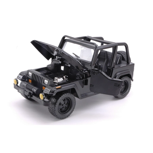 JEEP WRANGLER 1992 BLACK 1:24 Jada Toys Tuning Modellino