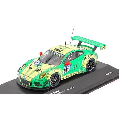 PORSCHE 911 GT3 R N.912 24 H NURBURGRING 2018 LIETZ-PILET-TANDY-MAKOWIECKI 1:43 CMR Classic Model Replicars Auto Competizione Modellino