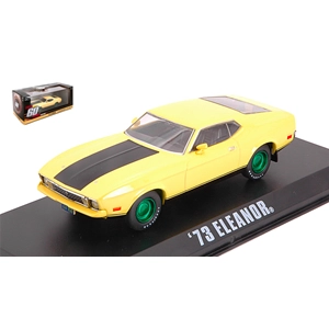 FORD MUSTANG MACH 1 1973 ELEANOR "GONE IN 60 SECONDS" GREEN WHEELS 1:43 Greenlight Movie Modellino