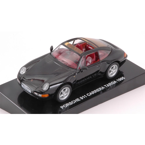 PORSCHE 911 CARRERA TARGA 1995 BLACK 1:43 Edison Giocattoli Auto Stradali Modellino