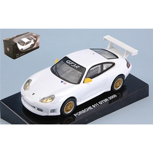 PORSCHE 911 GT3R 2000 WHITE 1:43 Edison Giocattoli Auto Stradali Modellino