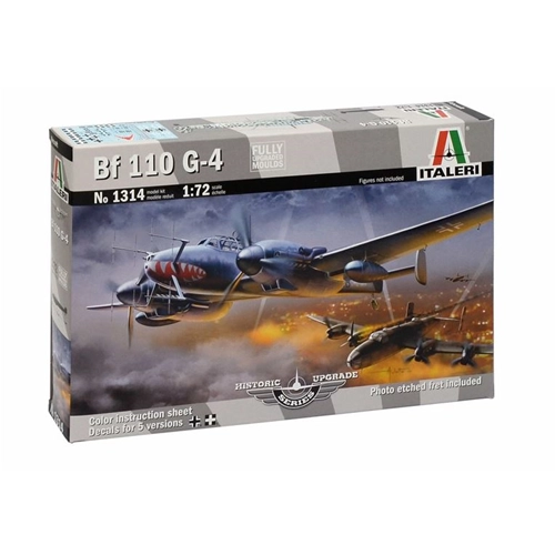 BF 110 G-4 HISTORIC UPGRADE KIT 1:72 Italeri Kit Aerei Modellino