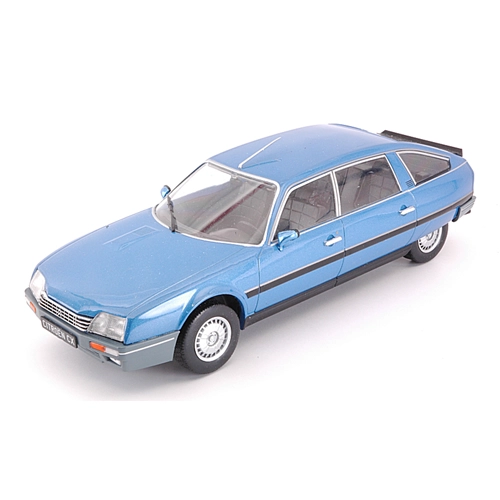 CITROEN CX 2500 PRESTIGE PHASE 2 METALLIC BLUE 1:24 Whitebox Auto Stradali Modellino