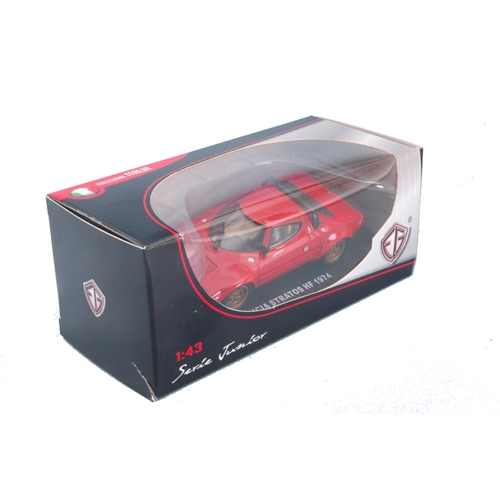 LANCIA STRATOS HF 1974 RED 1:43 Edison Giocattoli Auto Stradali Modellino