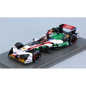 AUDI N.66 WINNER BERLIN FORMULA E SEASON 4 (2017-2018) D.ABT 1:43 Spark Model Auto Competizione Modellino